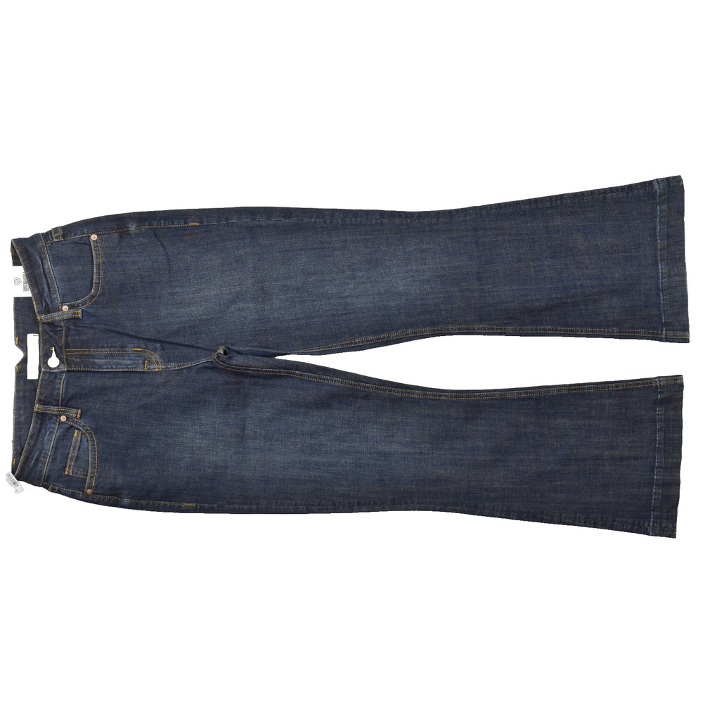 Rock and Roll Denim Women's High Rise Trouser Jeans Dark Wash Size 31x34 NWT